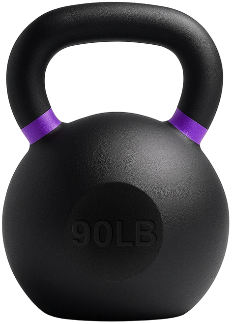 French Fitness Cast Iron Kettlebell 90 lbs