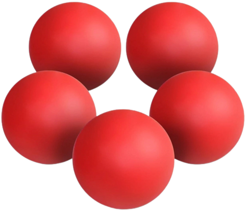 French Fitness Lacrosse Ball Set of 5