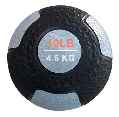 French Fitness Rubber Medicine Ball 10 lb