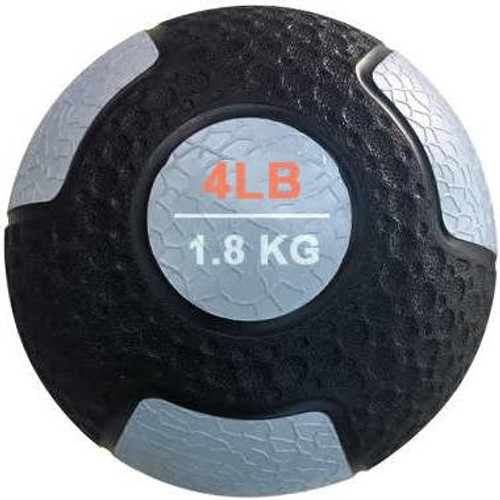 French Fitness Rubber Medicine Ball 4 lb