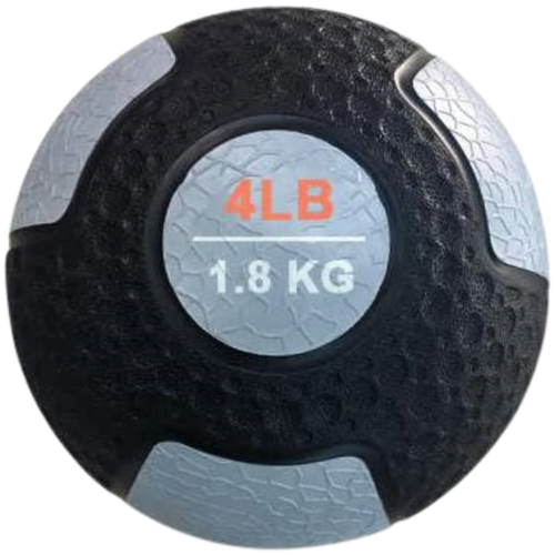 French Fitness Rubber Medicine Ball 4 lb