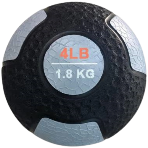 French Fitness Rubber Medicine Ball 4 lb