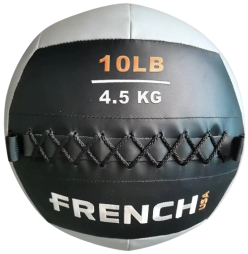 French Fitness Soft Medicine Wall Ball 10 lb