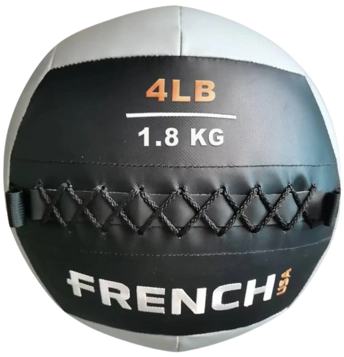 French Fitness Soft Medicine Wall Ball 4 lb