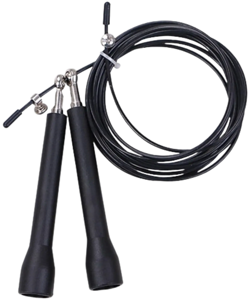 French Fitness Speed Skipping Vinyl Jump Rope