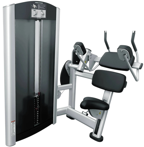 French Fitness FFS Silver Selectorized Abdominal Crunch