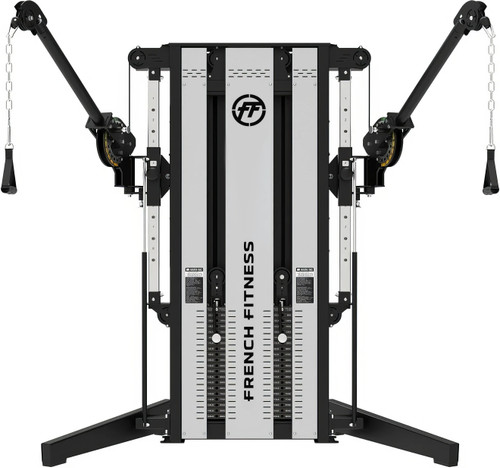 French Fitness Venice Dual Cable Crossover Functional Trainer