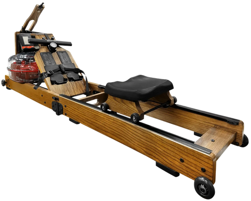 French Fitness WR80 Water Rowing Rower Machine w/Resistance