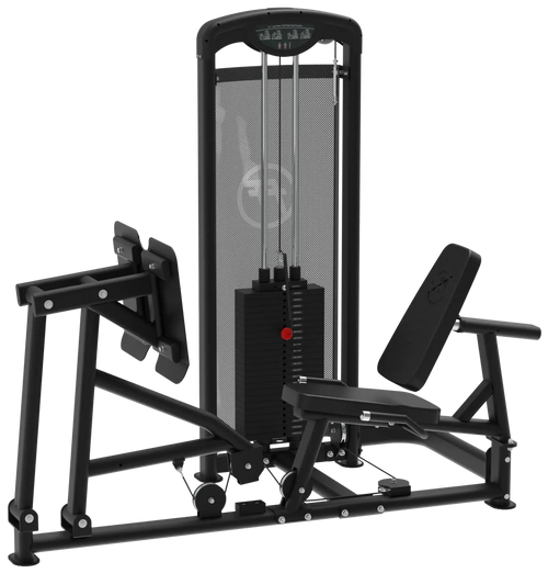 French Fitness FFB Black Seated Leg Press