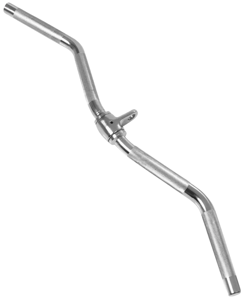 French Fitness Chrome 28" Revolving Curl Bar