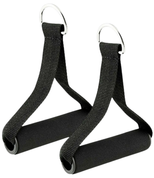 French Fitness NSH5 Nylon Strap Handle - Set of 2