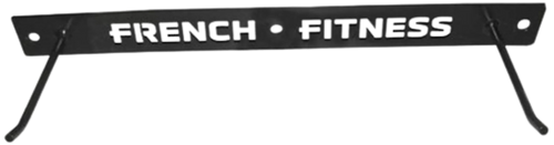 French Fitness Mat Hanger Wall Mounted Rack Version 2