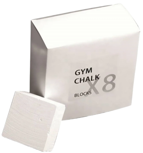 French Fitness Gym Chalk - Set of 8