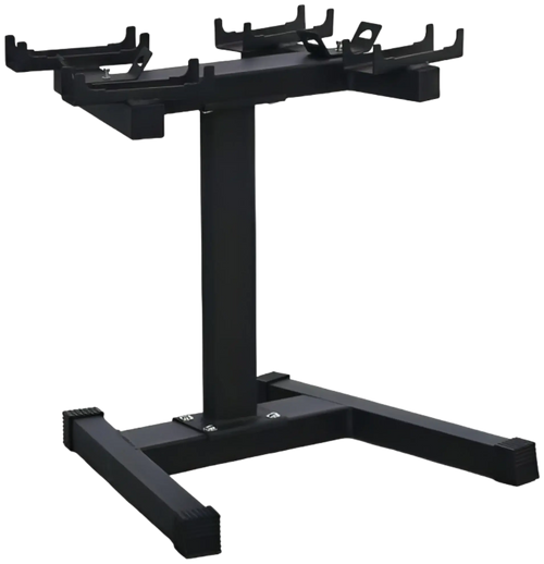 French Fitness Adjustable Dumbbell Set Stand