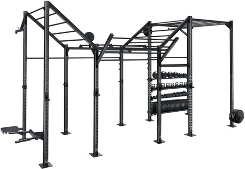 French Fitness Free Standing Rig & Rack System 10