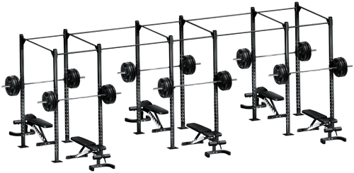 French Fitness Free Standing Rig & Rack System 2