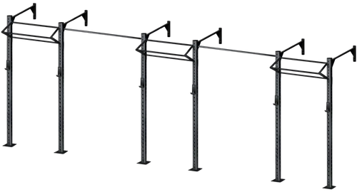 French Fitness Wall Mounted Rig & Rack System 7