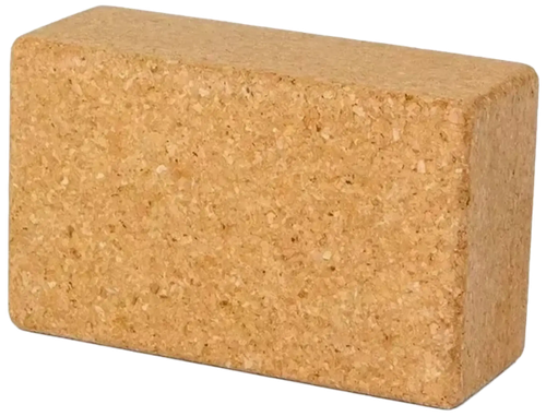 French Fitness 3" Yoga Cork Block