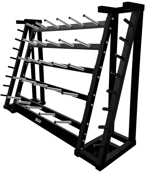French Fitness Aerobic Bar & Plate Rack - Fits 20 Sets French Fitness Aerobic Bar & Plate Rack - Fits 20 Sets