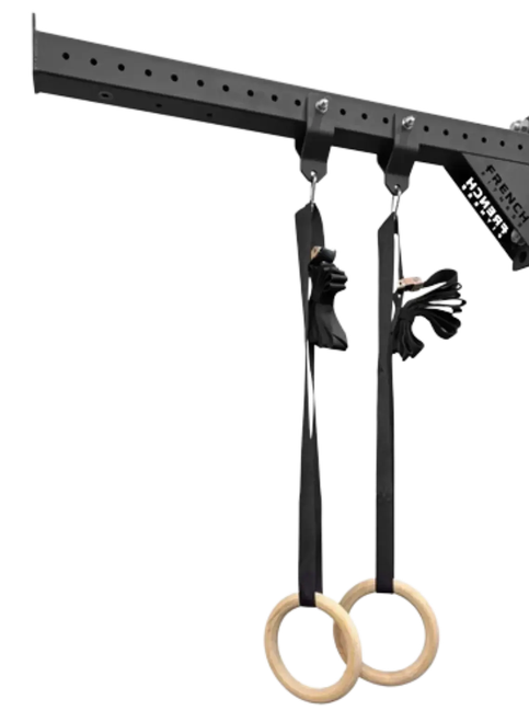French Fitness Rack & Rig Ring Muscle Up Arm Attachment 26MM