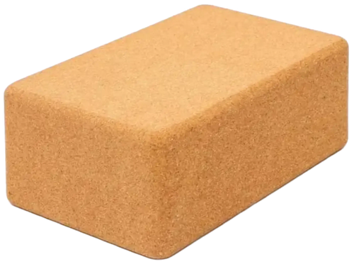 French Fitness 4" Yoga Cork Block