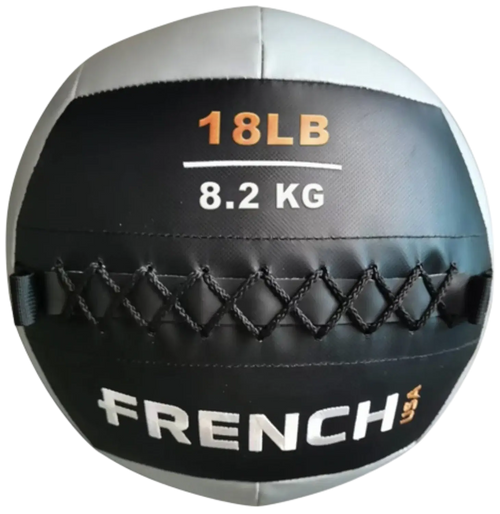 French Fitness Soft Medicine Wall Ball 18 lb