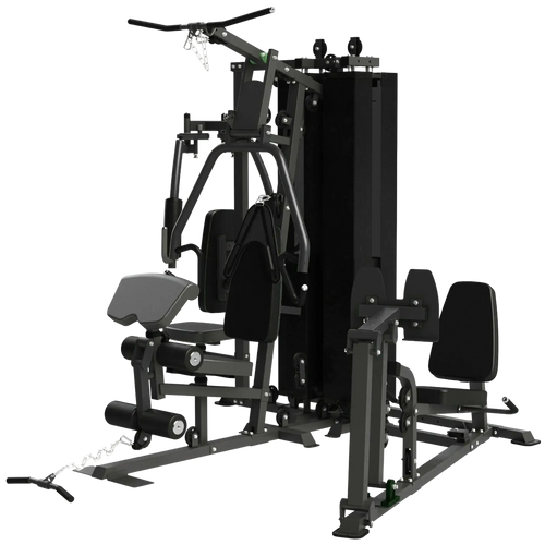 French Fitness X8 XL Multi Station Gym System - Black