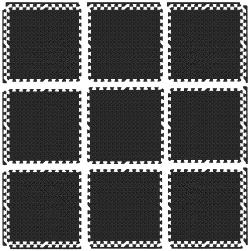 French Fitness 24" x 24" Eva Interlocking Tiles