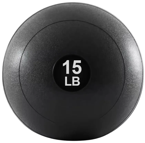 French Fitness 14" Slam Ball 15 lb Non-Bounce Medicine Ball