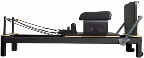 French Fitness Black Pilates Reformer