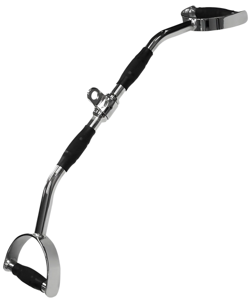 French Fitness 34" Rubber Grip Pro-Style Lat Bar