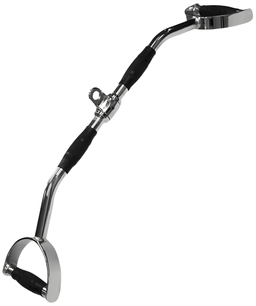 French Fitness 34" Rubber Grip Pro-Style Lat Bar