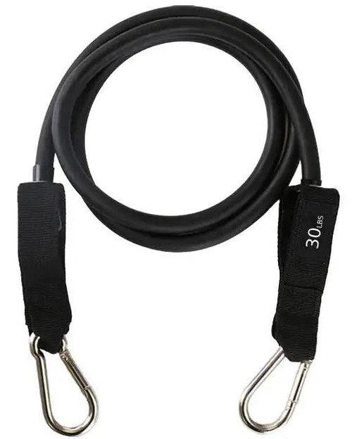 French Fitness Resistance Band - Black (40 lbs)