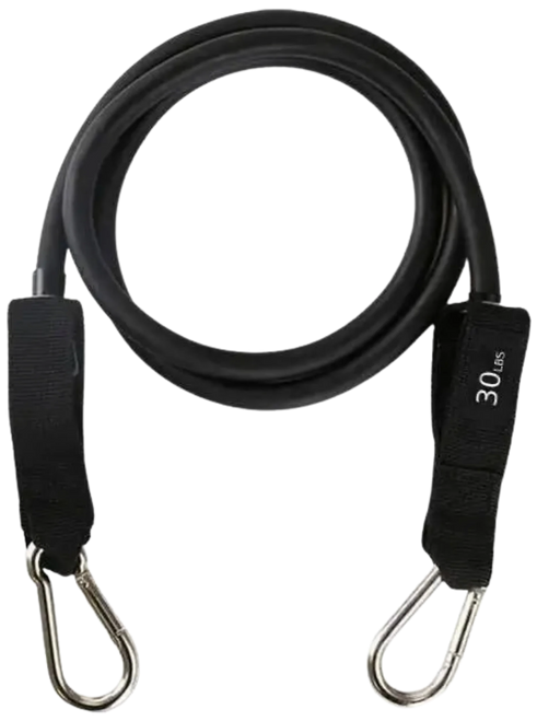 French Fitness Resistance Band - Black (40 lbs)