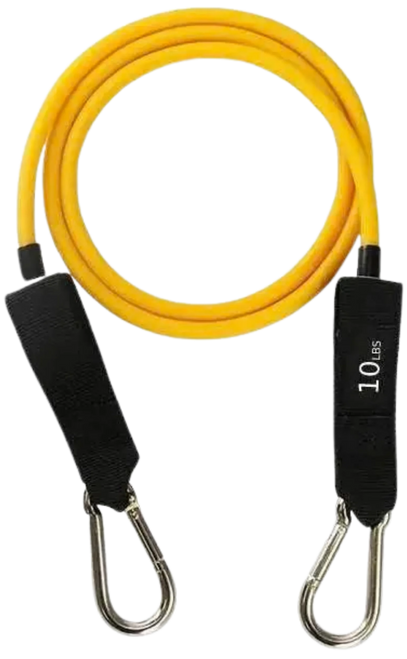 French Fitness Resistance Band - Yellow (10 lbs)