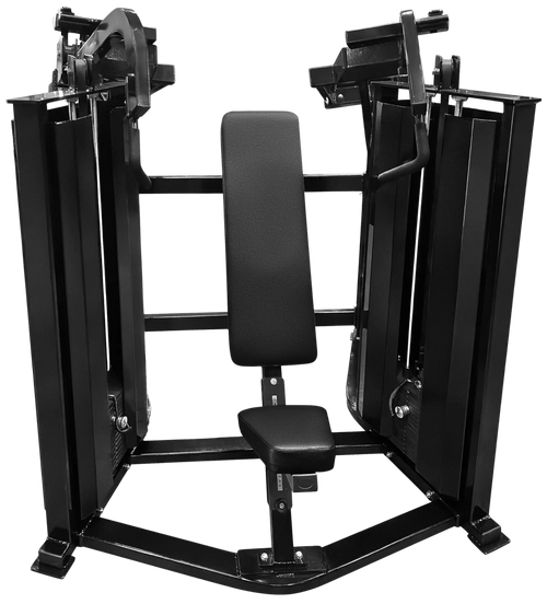 French Fitness FFB Black Dual Stack Shoulder Press