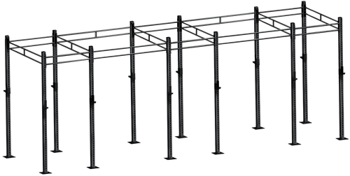 French Fitness Free Standing Rig & Rack System 22