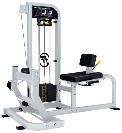 French Fitness Shasta Selectorized Horizontal Calf