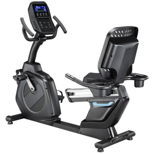 French Fitness RB300 Recumbent Bike w/LED Console, Plug In