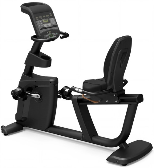 French Fitness RB600 Recumbent Bike with LED Console