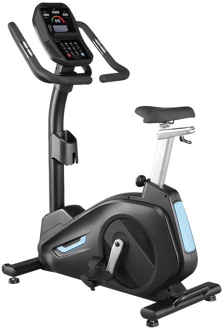 French Fitness UB310 Upright Bike w/ LED Console, Cordless