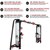 French Fitness FFB Black Adjustable Cable Crossover