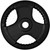 French Fitness Rubber Grip Olympic Weight Plate Set 190 lbs