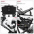 French Fitness FFB Black 45 Degree Linear Leg Press