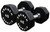 French Fitness Urethane 8 Sided Hex Dumbbell Set, 5-50 lbs