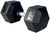 French Fitness Rubber Coated Hex Dumbbell Set 5-75 lbs