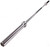 French Fitness Rubber Grip Weight Plate Set w/7 ft Olympic Bar 235 lbs