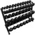 French Fitness 3 Tier Hex Dumbbell Rack 3THDR
