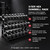 French Fitness FF-HDR 3 Tier Hex Dumbbell Rack