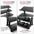 French Fitness FF-HDR 3 Tier Hex Dumbbell Rack